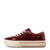 Ariat Women's Skylar Luxe Shoe. Red sneaker with white sole on a white background
