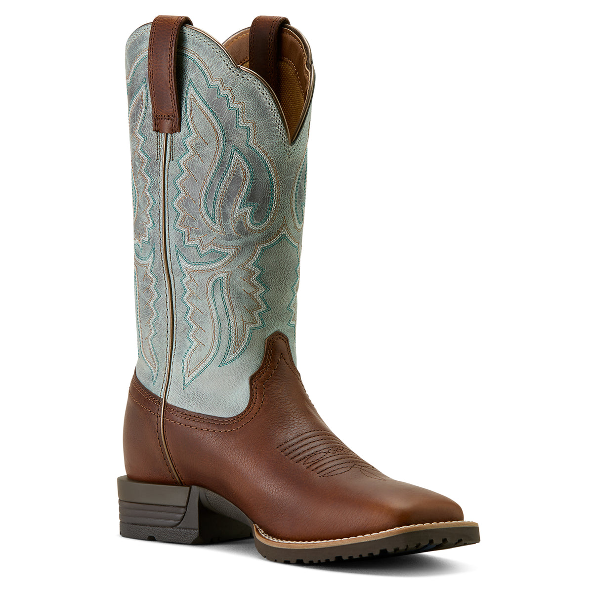 Ariat Women's Hybrid Ranchwork Wide Square Toe Western Boot