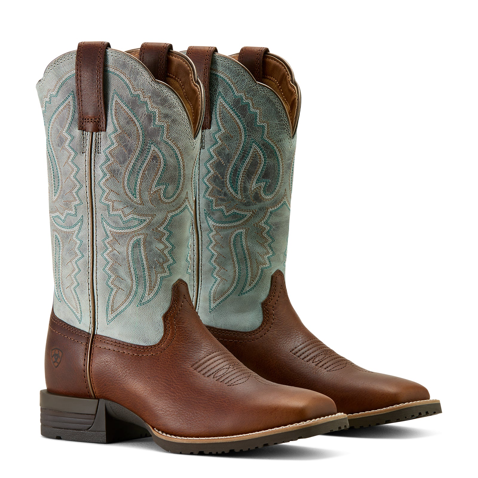 Ariat Women's Hybrid Ranchwork Wide Square Toe Western Boot