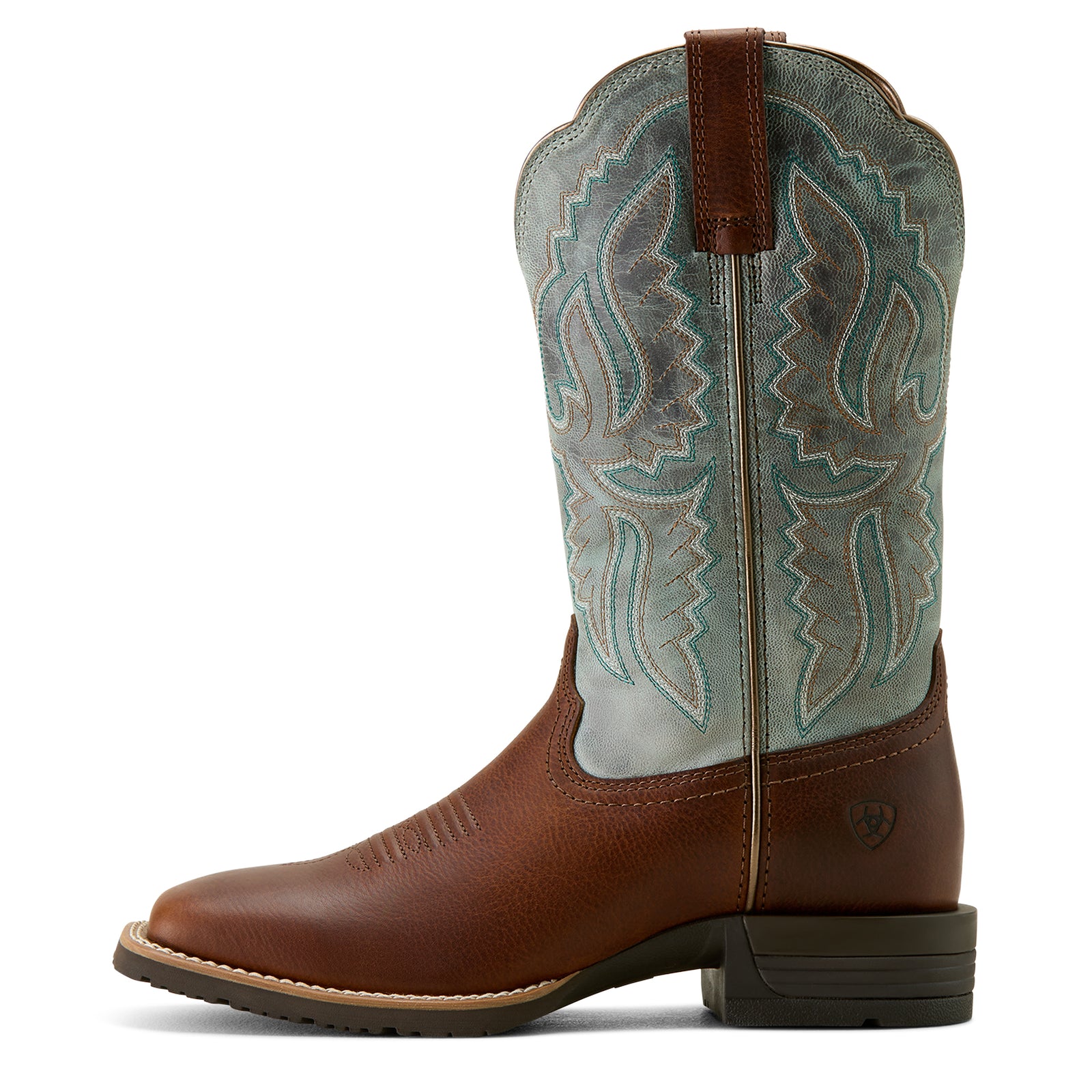 Ariat Women's Hybrid Ranchwork Wide Square Toe Western Boot