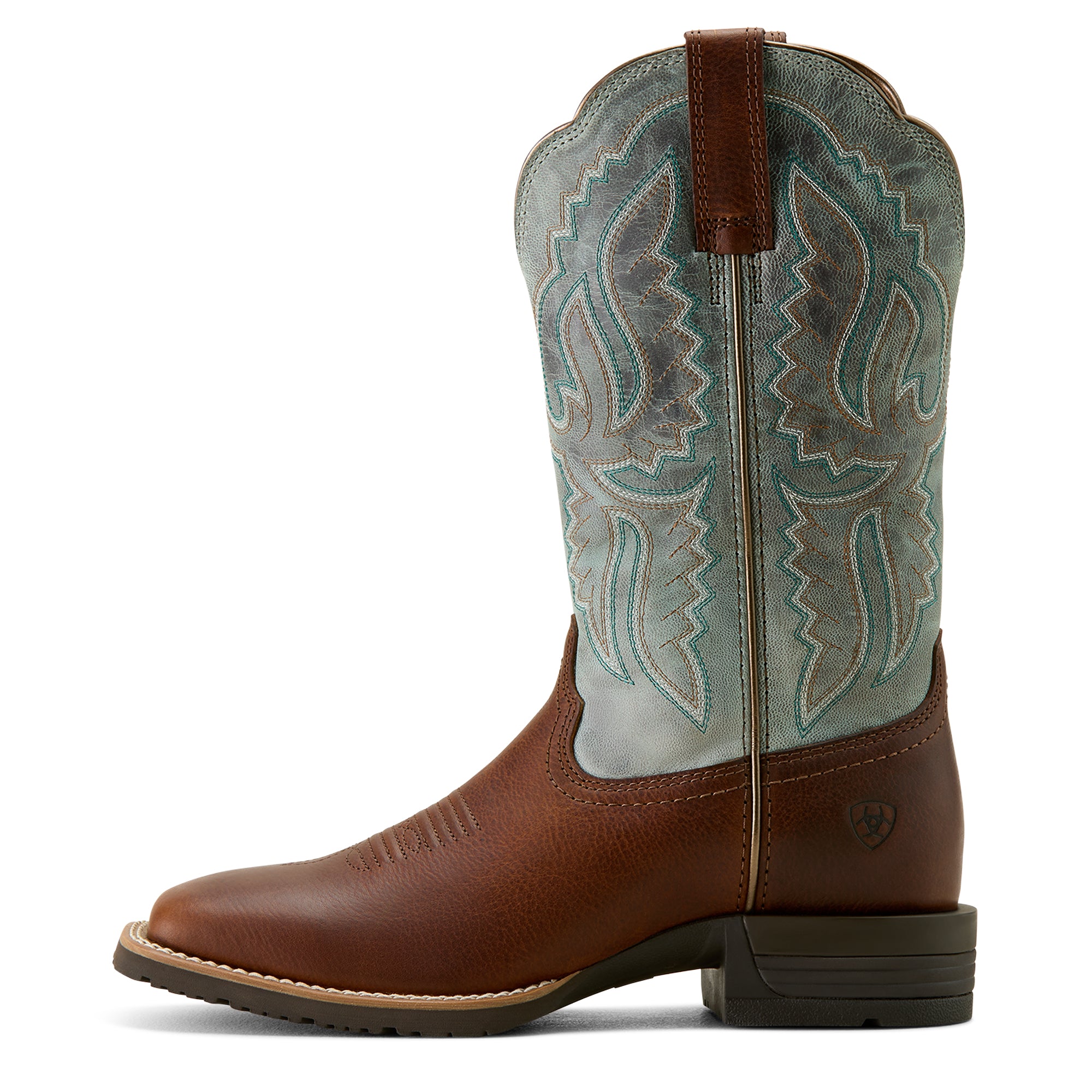 Ariat Women's Hybrid Ranchwork Wide Square Toe Western Boot