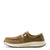 Ariat Women's Buckeye Steel Toe Shoe. Brown shoe with white sole on a white background
