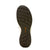Ariat Women's Buckeye Steel Toe Shoe. Close-up of a boot sole with Ariat logo on a white background