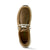 Ariat Women's Buckeye Steel Toe Shoe. Brown suede shoe with white laces on a white background