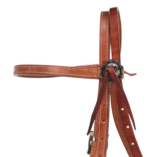 FOR20-0022 Fort Worth® Headstalls are made with premium American Leather, sourced from the world's finest tanneries. Various leather options are available in the range, allowing you to choose the colour and finish to suit your horse, riding style and the look you want to achieve.