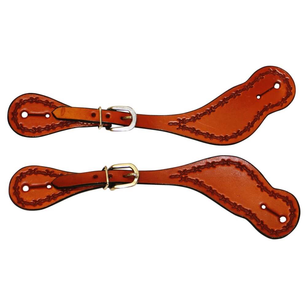 Fort Worth Barbed Wire Ladies Spur Straps
