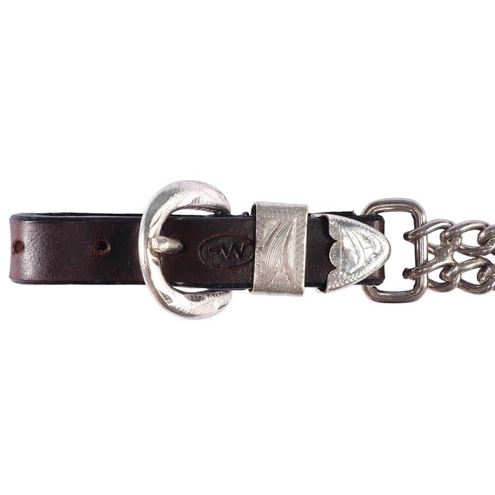 Fort Worth Double Curb Chain with Silver