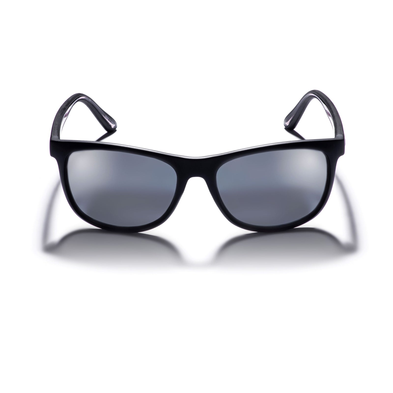Gidgee Eyes Fender Black Sunglasses. A pair of black framed Gidgee Eyes Fender sunglasses with polarized lenses.