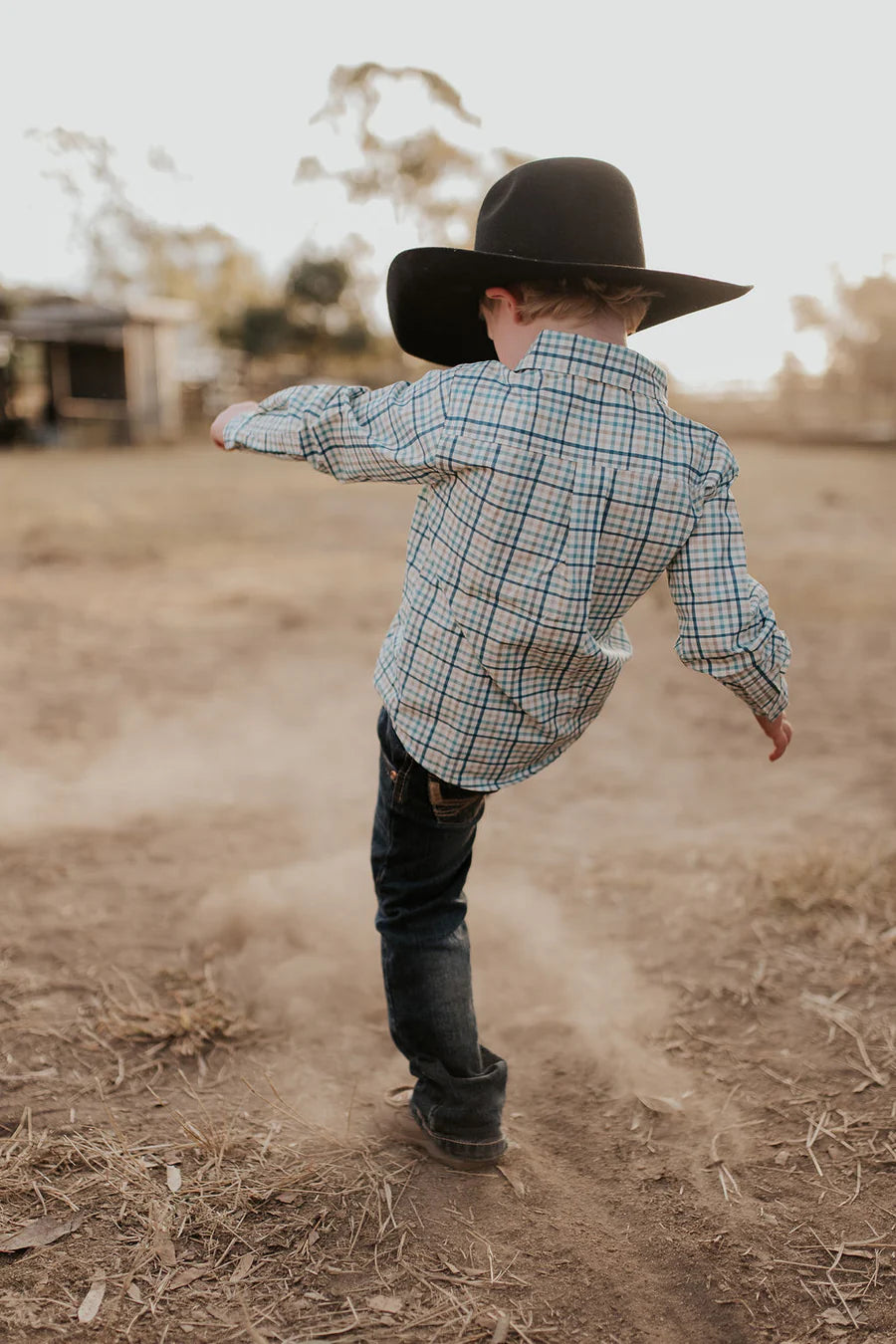 Little Windmill Boy's Gerard L/S Western Shirt