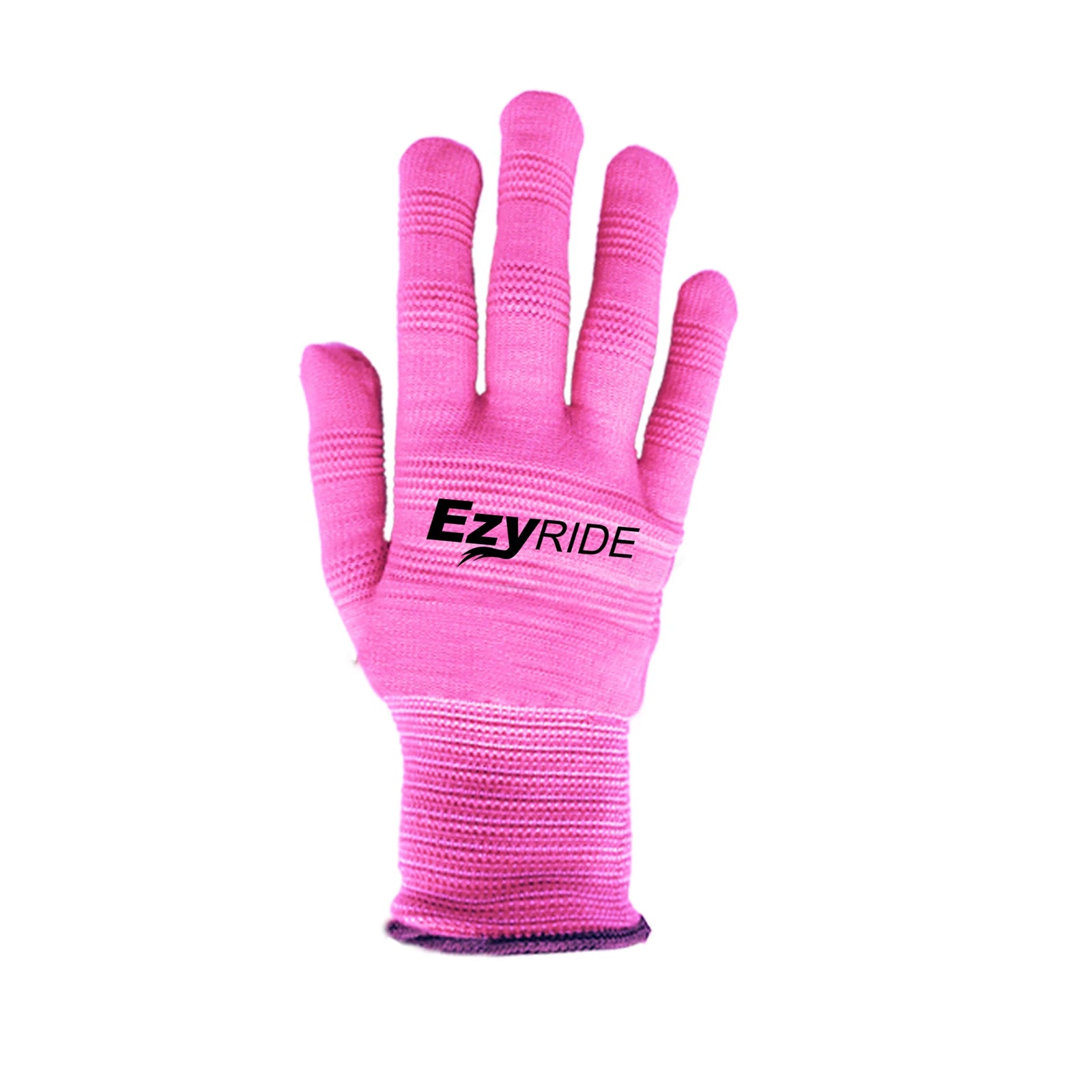 Ezy Ride Roping Glove 10 PackPink glove with 'Ezy Ride' logo on a white background 
