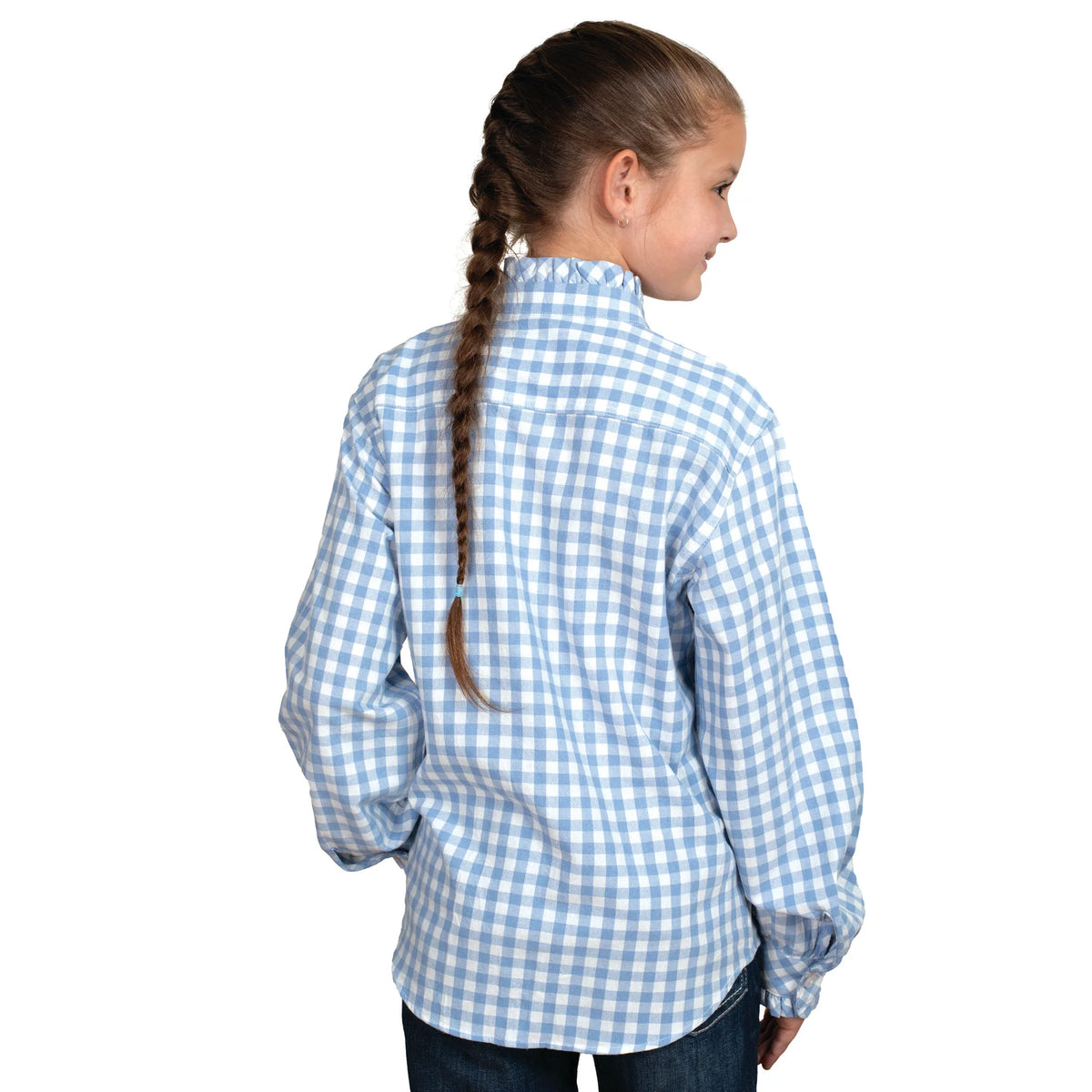 Just Country Girl's Gracie Frill Full Button L/S Shirt
