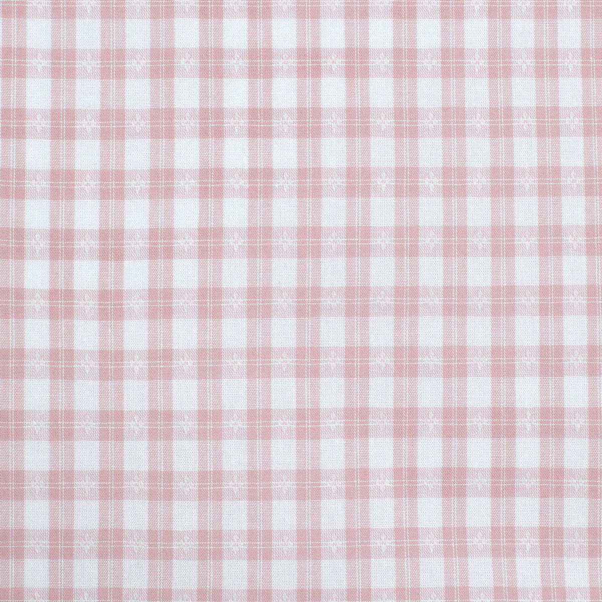 Pink and white gingham pattern