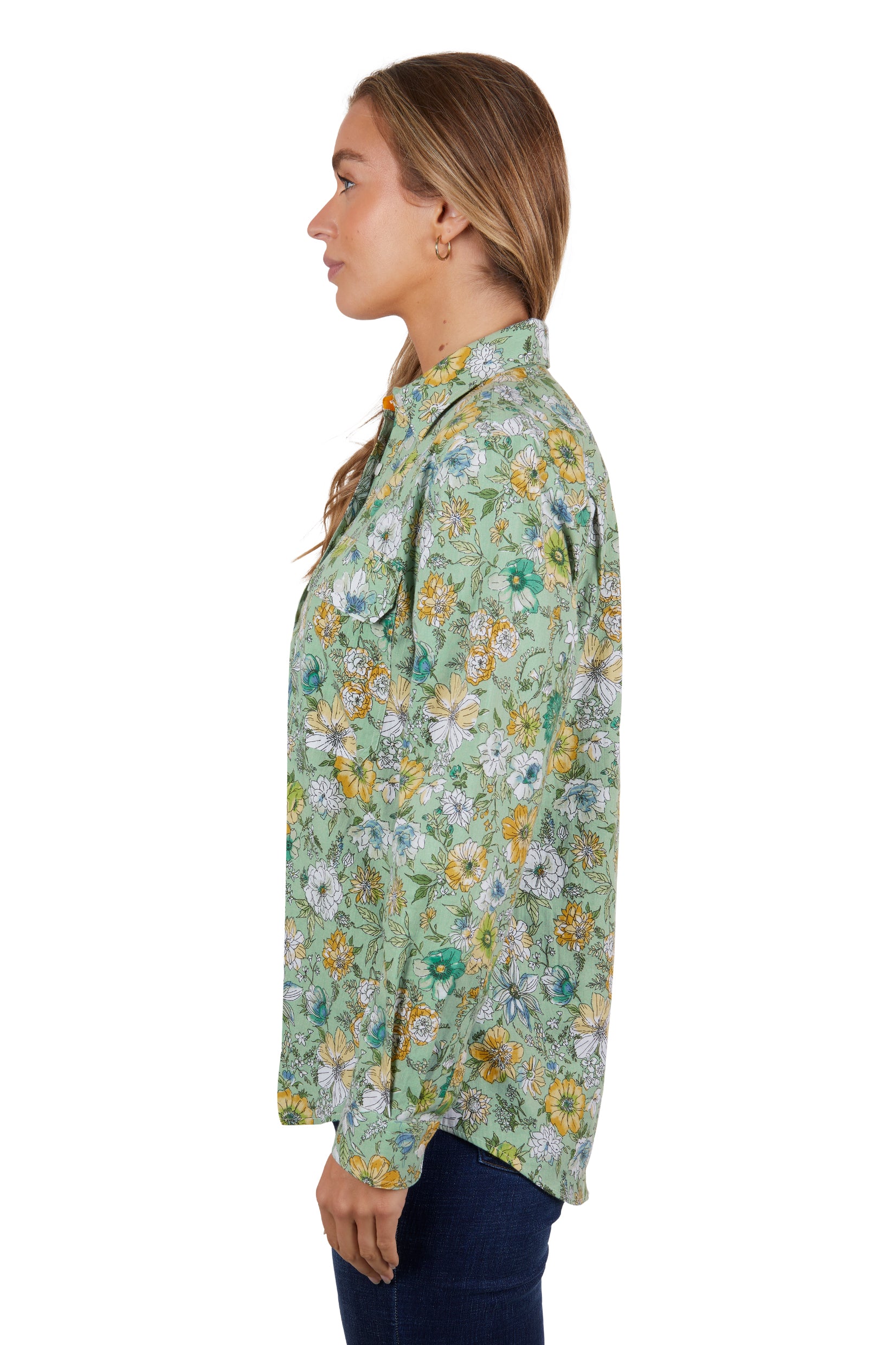 Hard Slog Women's Tui 1/2 Placket L/S Shirt