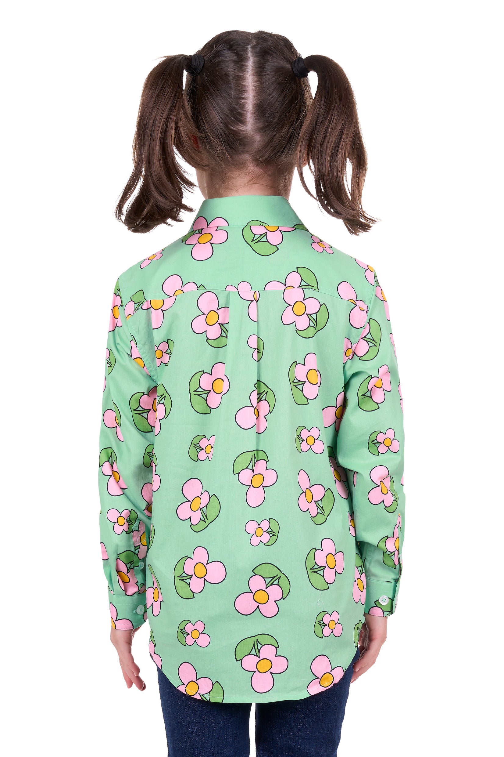 Hard Slog Girl's Candy 1/2 Placket L/S Shirt