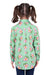 Hard Slog Girl's Candy 1/2 Placket L/S Shirt