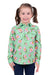 Hard Slog Girl's Candy 1/2 Placket L/S Shirt