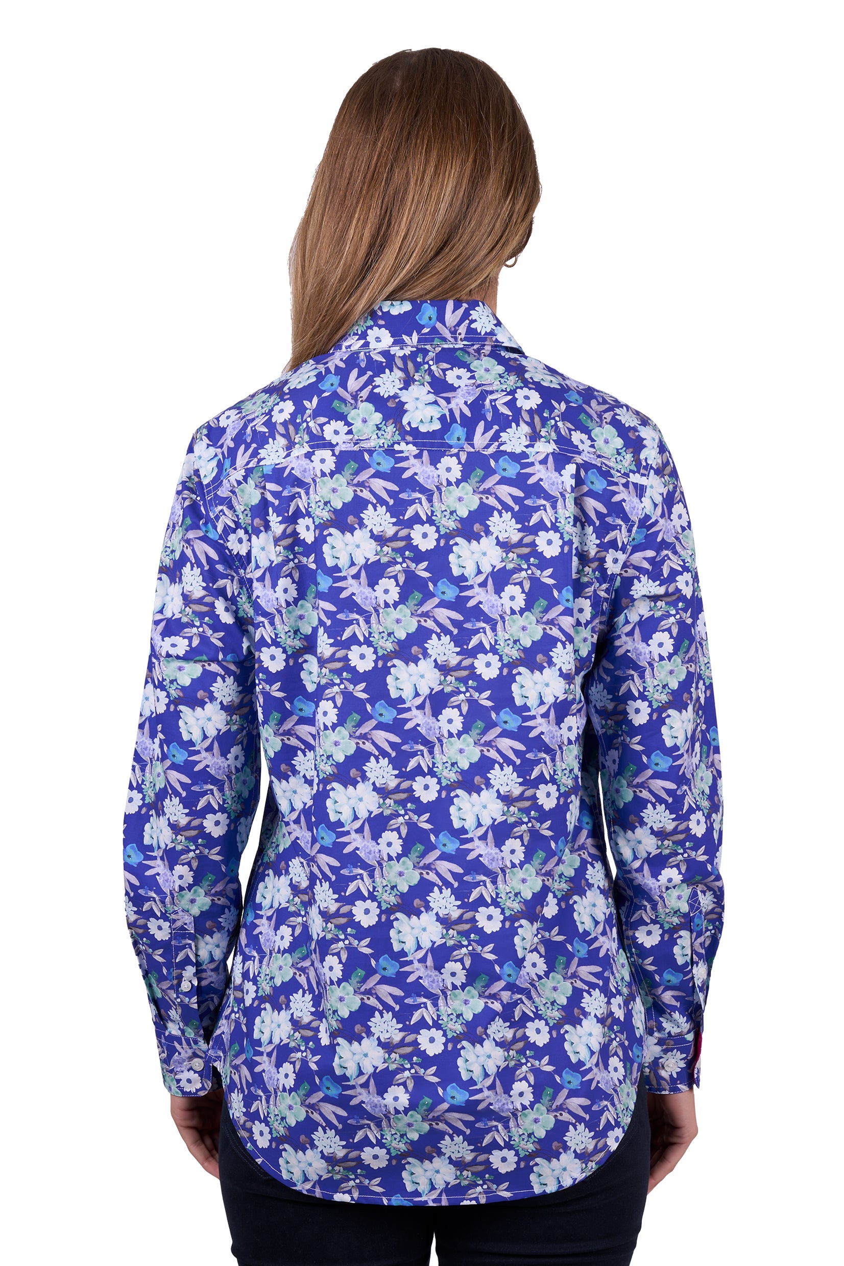 Hard Slog Women's Tia 1/2 PLacket L/S Shirt
