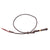 Ord River Stockwhip Hat Band. A brown leather hat band with a stockwhip design.