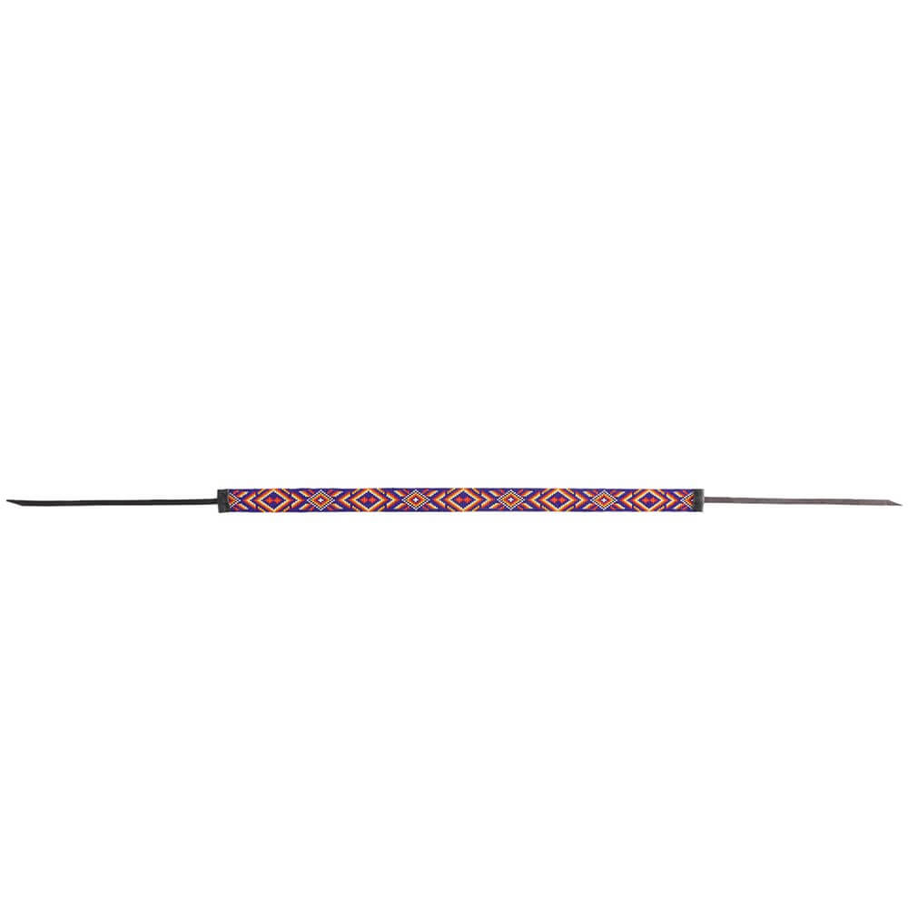 Aztec 1" Beaded Hat Band
