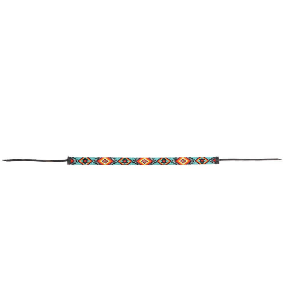 Aztec 1" Beaded Hat Band