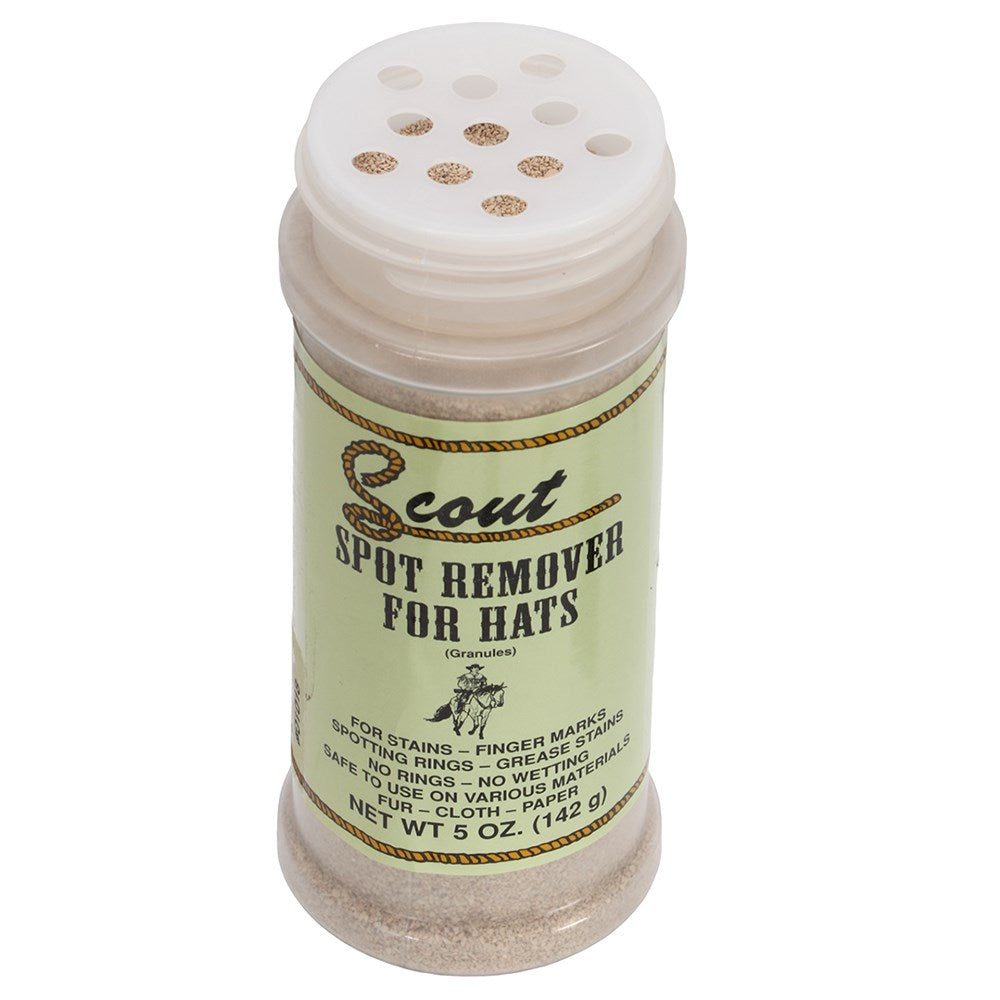 Scout spot remover for hats on a white background