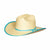 Sunbody Cattleman Kids Bound Palm Leaf Hat