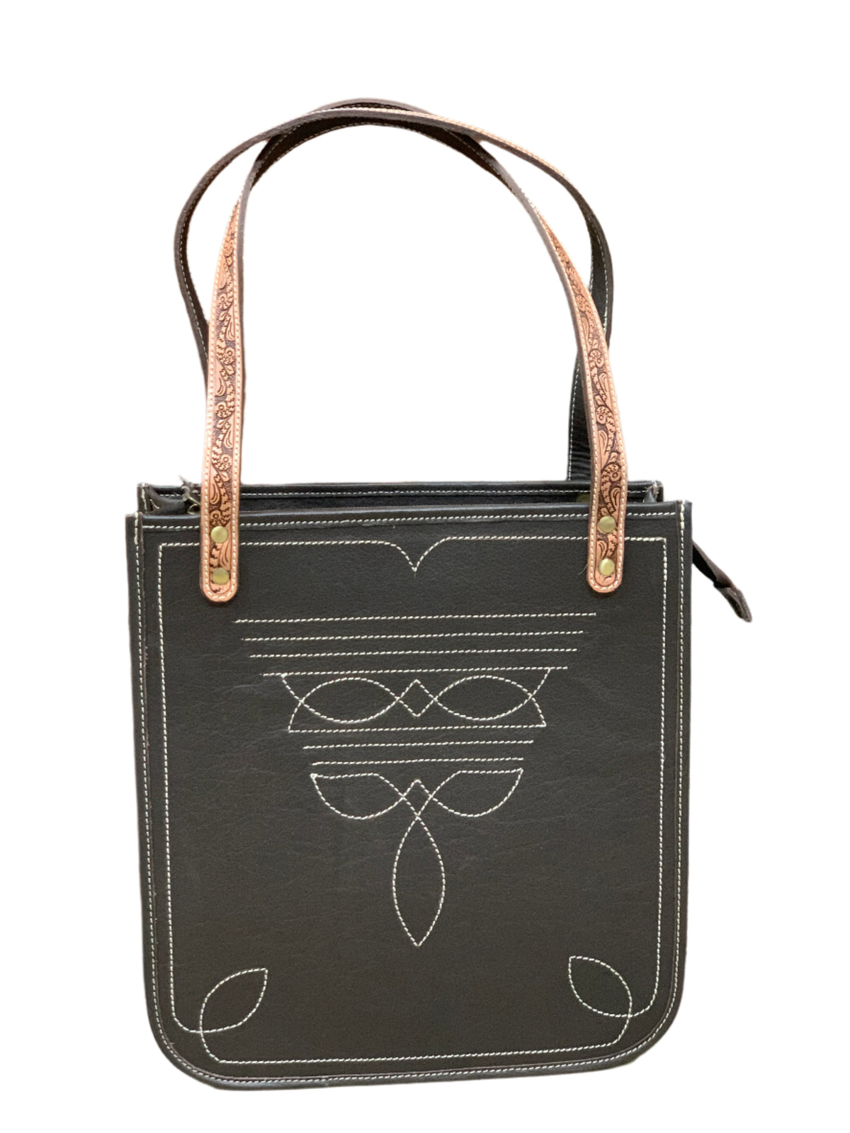 Women&#39;s Edmond Leather Boot Stitch Handbag
