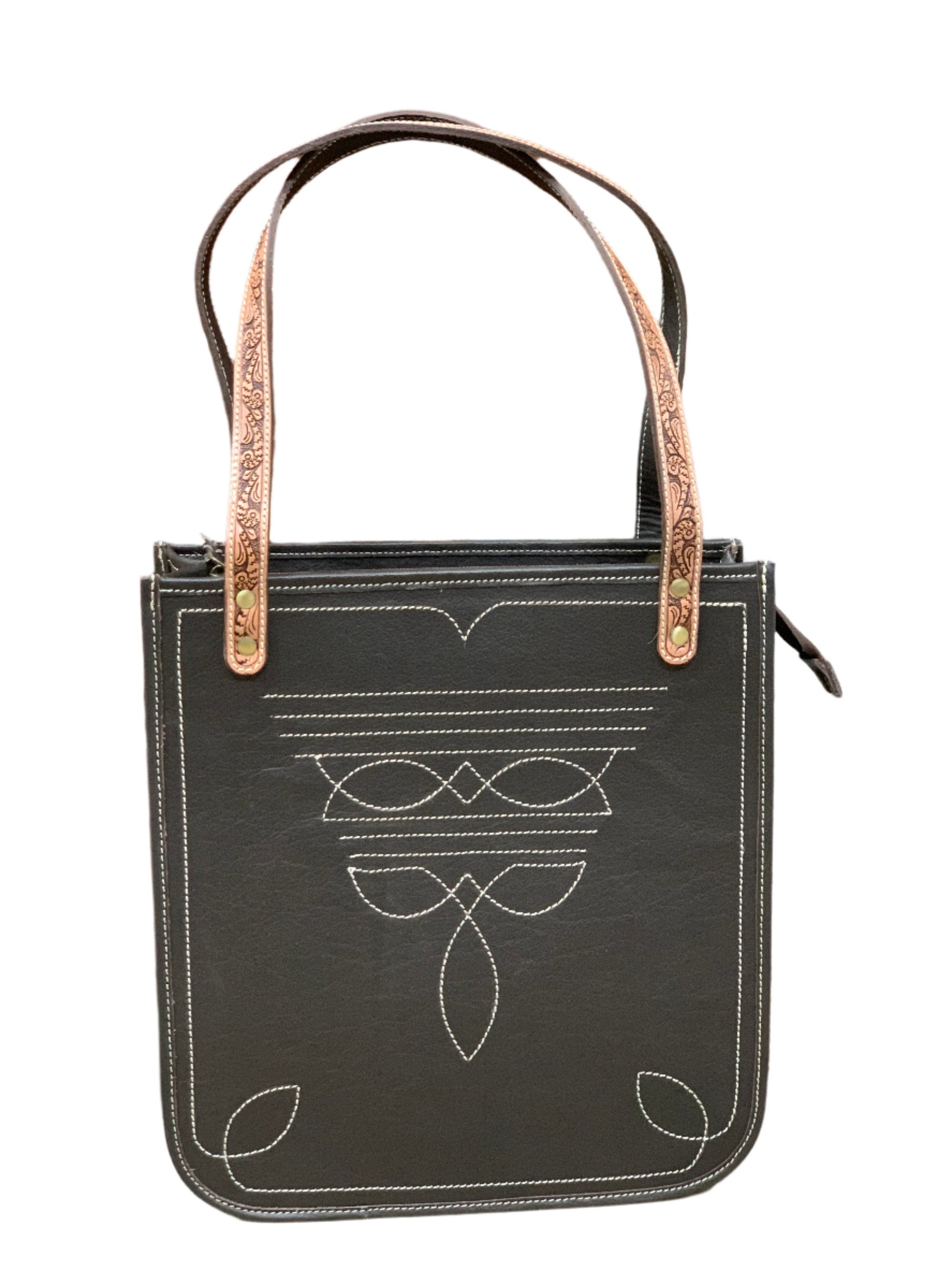 Women's Edmond Leather Boot Stitch Handbag