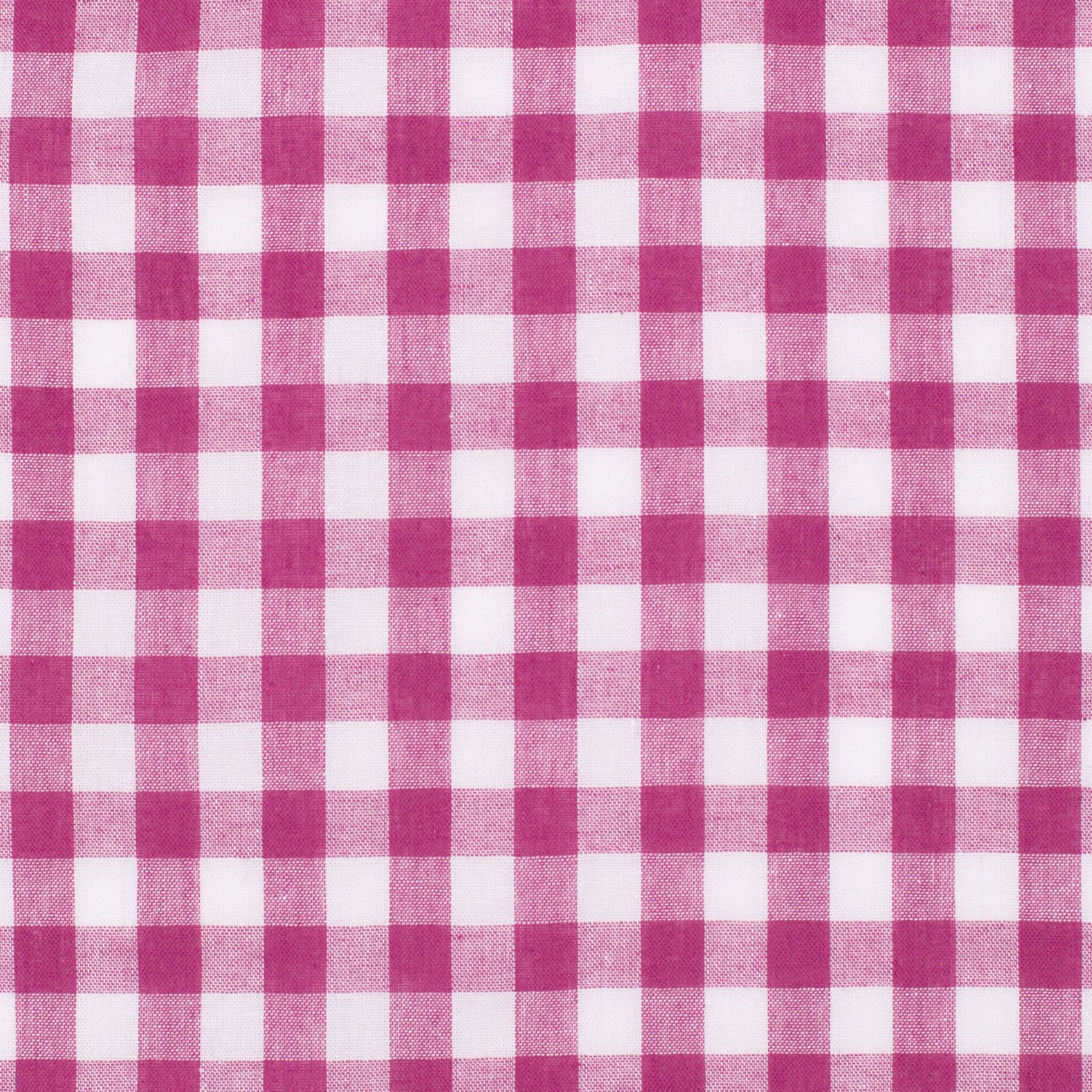 Pink and white checkered fabric pattern
