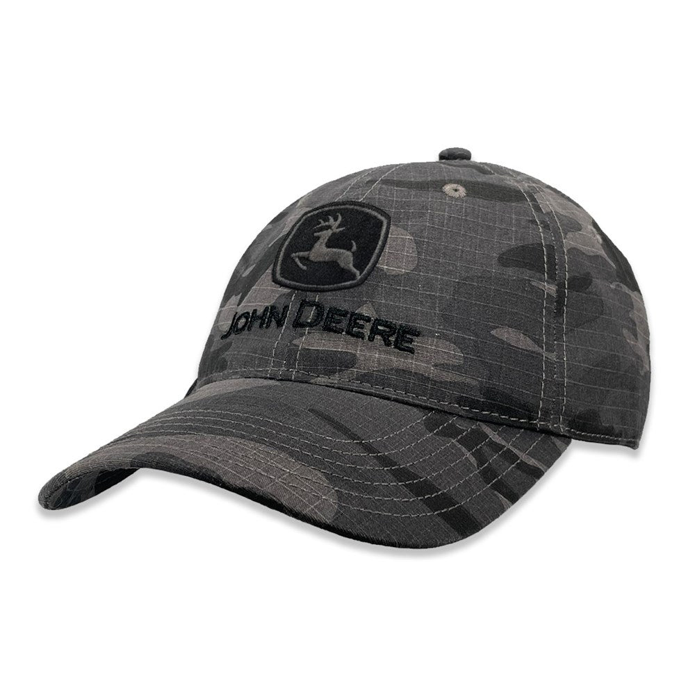 John Deere Storm Camo Embroidered Cap
