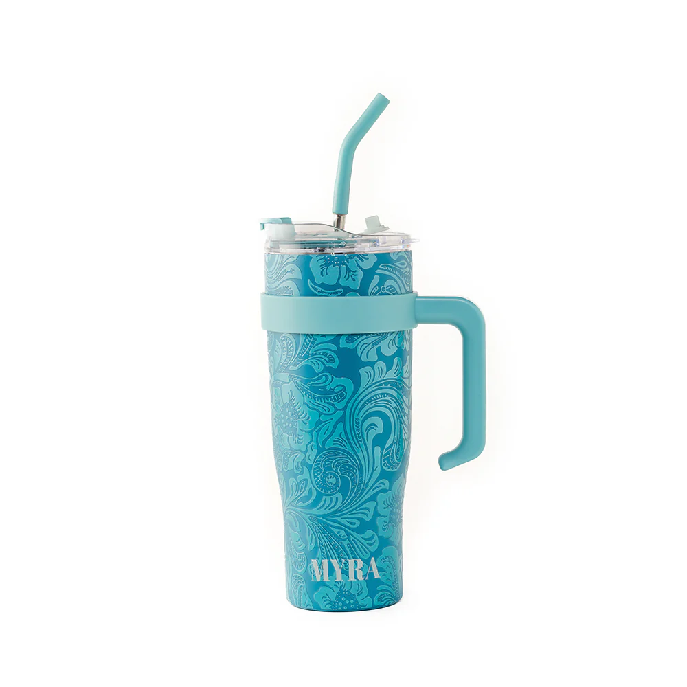 Wide Wyoming Tumbler in Blue without Tooling