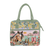 Lisa Pollock Country Dusk Lunch Cooler. Lunch Bag with a horse and nature-themed design on a white background