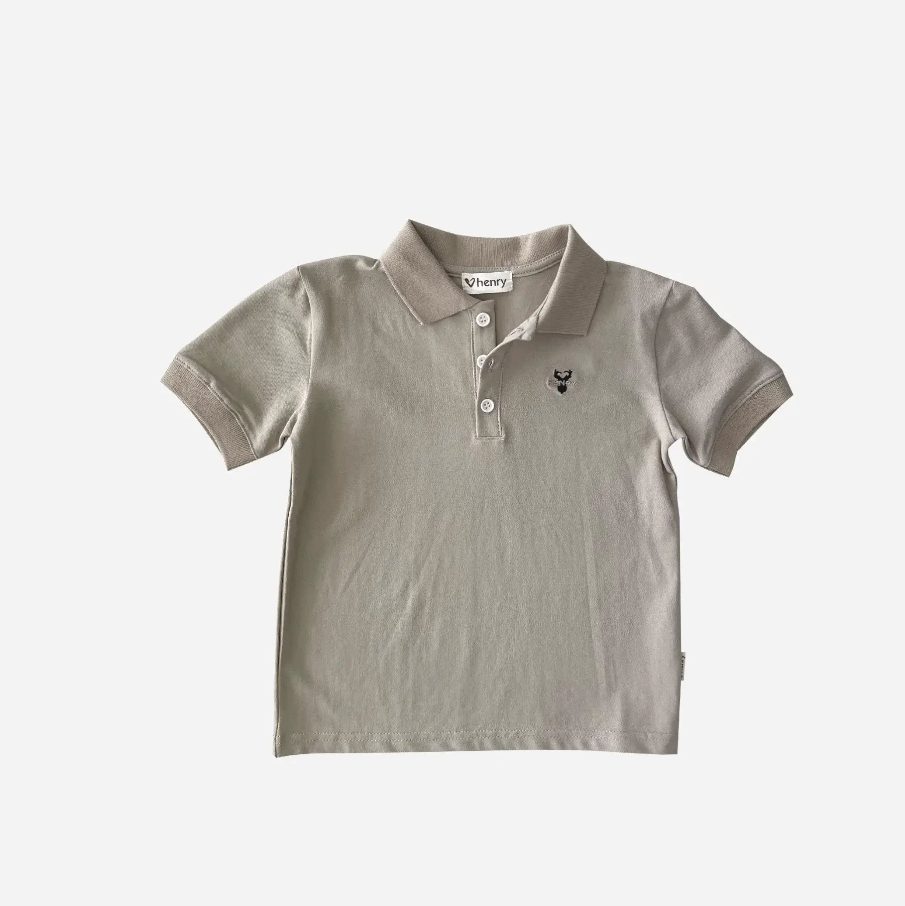 Love Henry Boy's Polo Shirt Dusty Beige