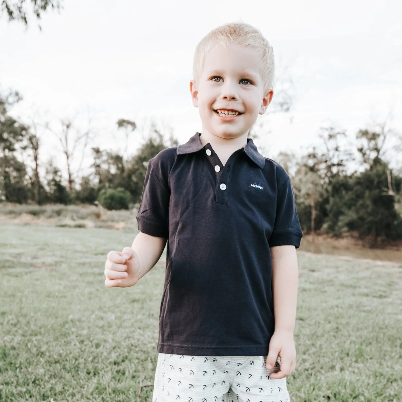 Love Henry Boy's Polo Shirt