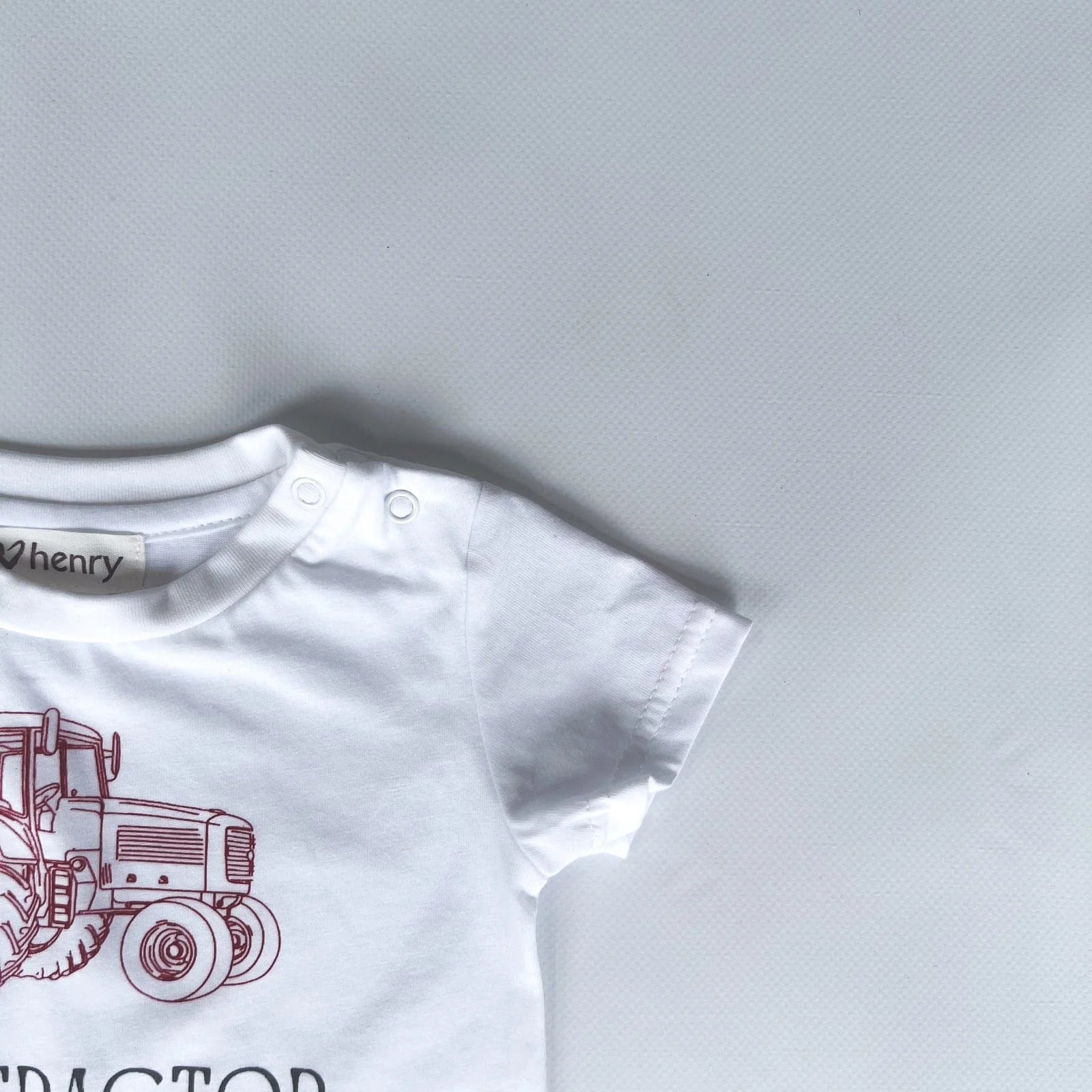 Love Henry Infant Boy's Tractor Tee