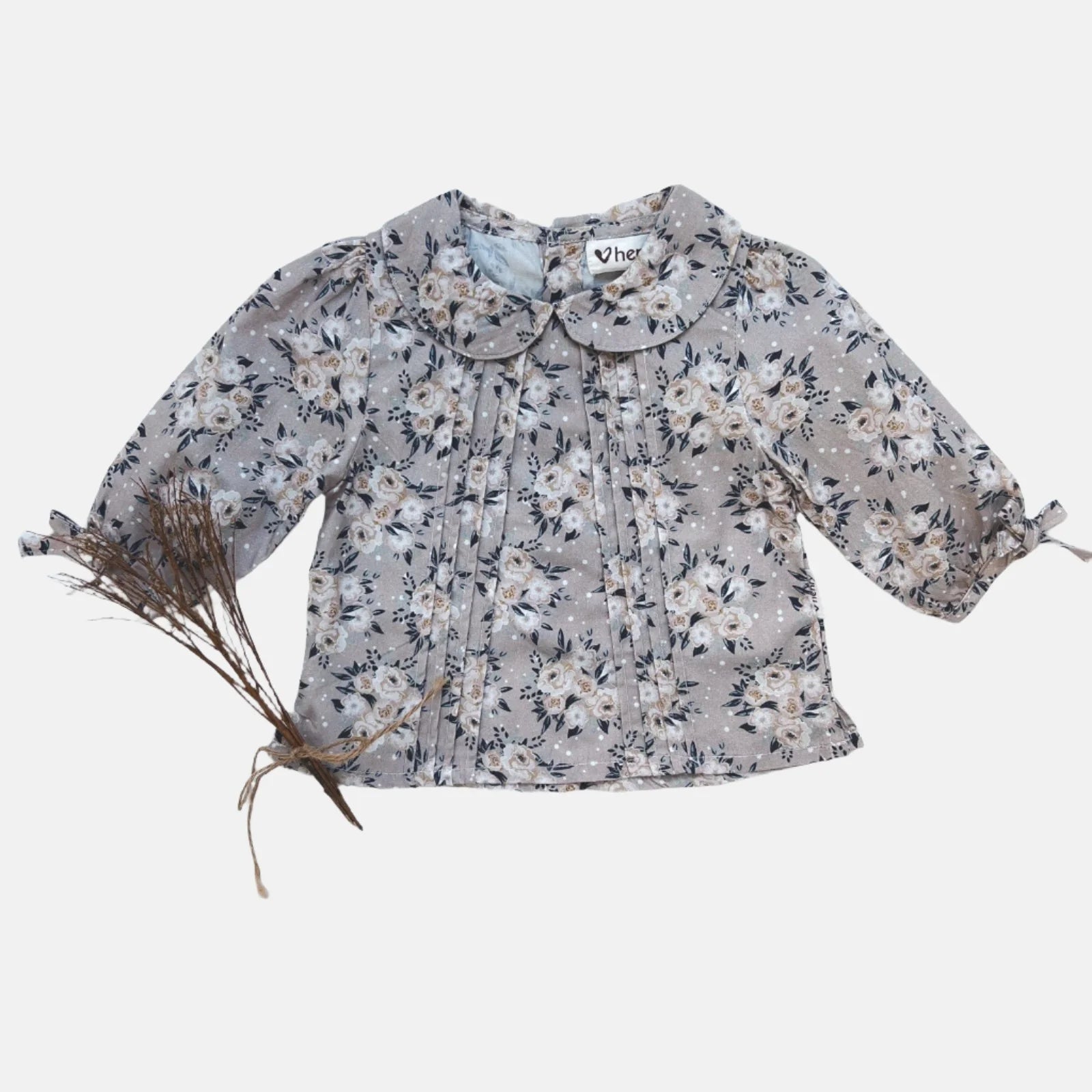 Love Henry Infant Girl's Prairie Floral Top