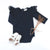 Love Henry Baby Girl's Lace Sleeve Onesie