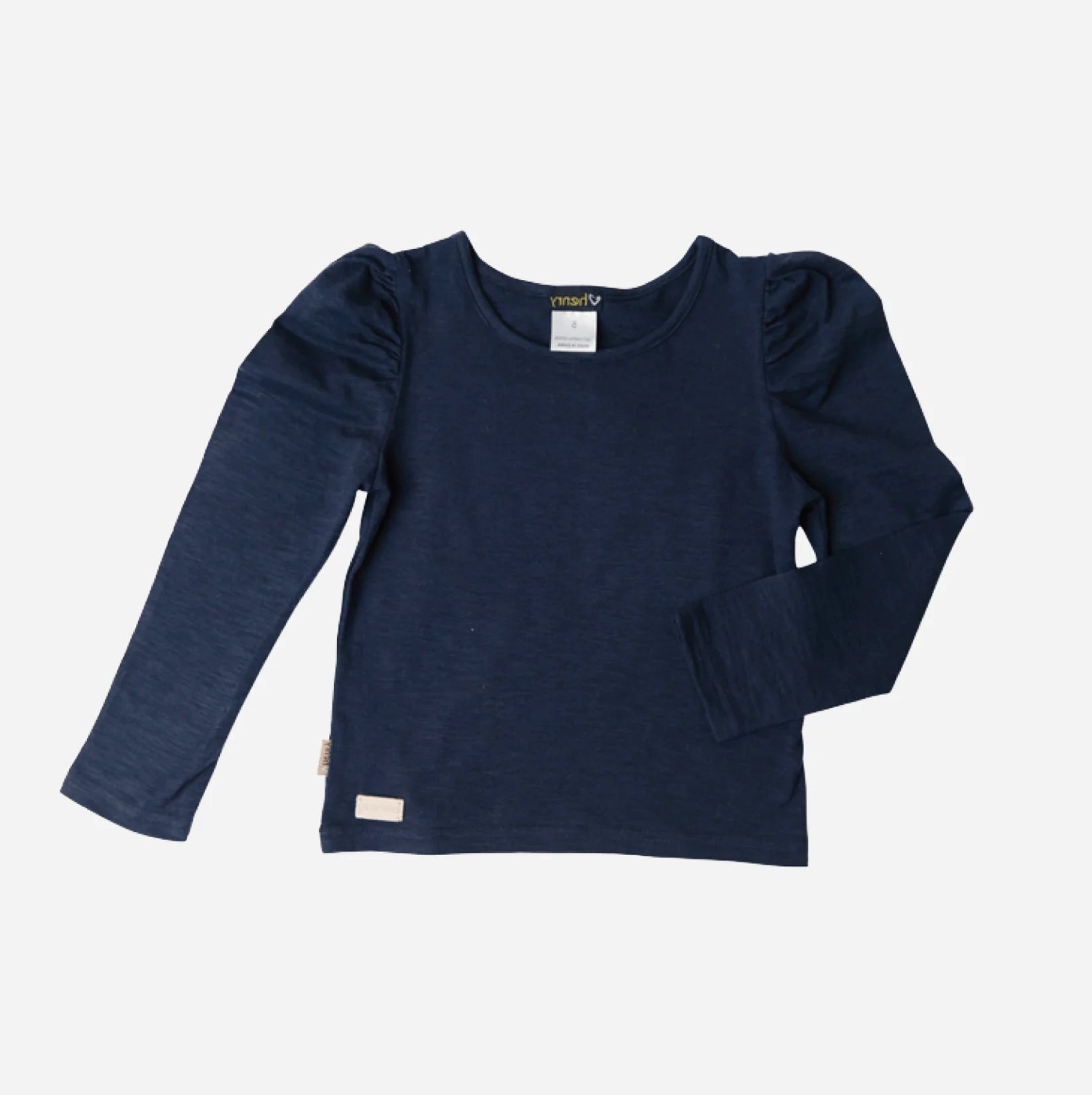 Love Henry Girl's Puff Sleeve Knit Top