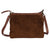 The Design Edge Women's Shearling Fur Sling Bag