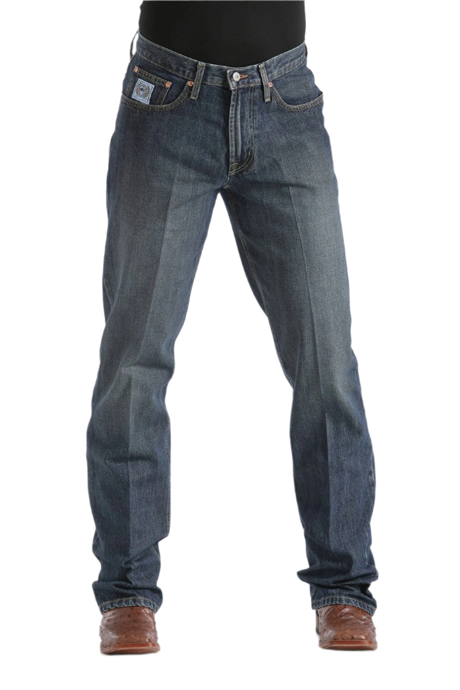 Cinch Men's Dark White Label Jean