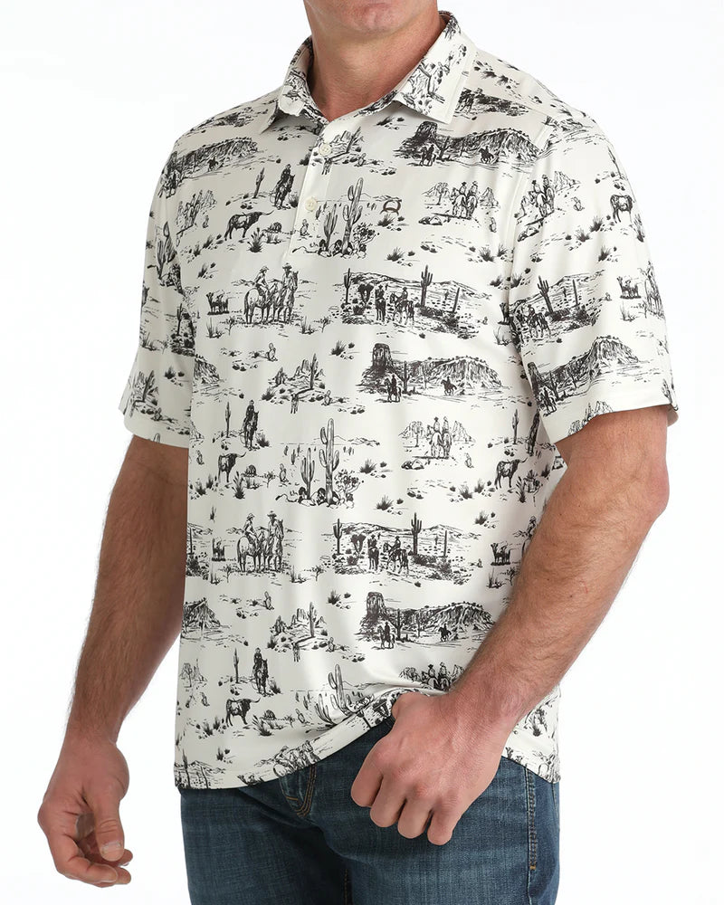Cinch Men's Arenaflex Polo Shirt
