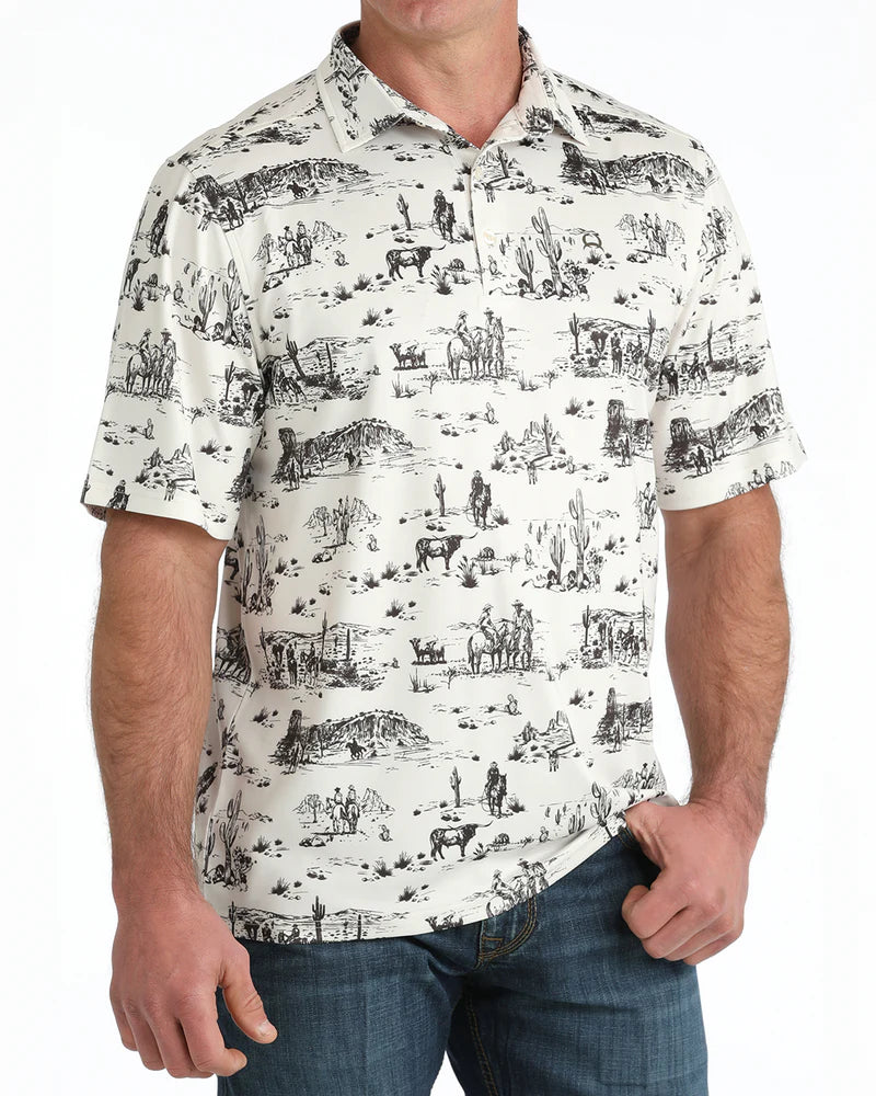 Cinch Men's Arenaflex Polo Shirt