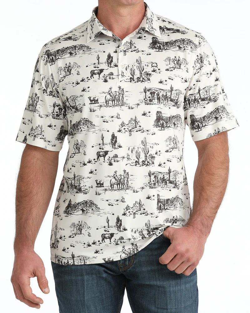 Cinch Men's Arenaflex Polo Shirt