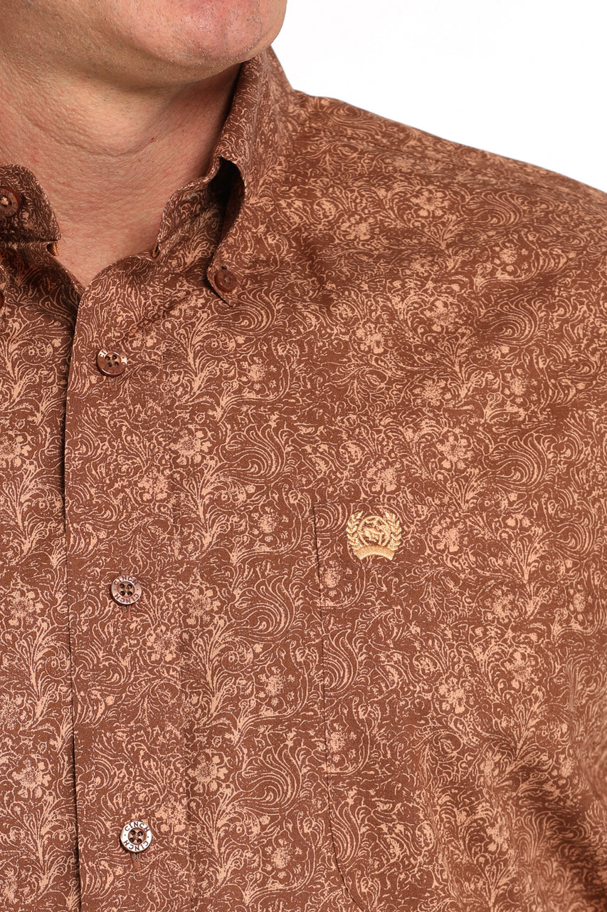 Cinch Men's Paisley L/S Western Shirt
