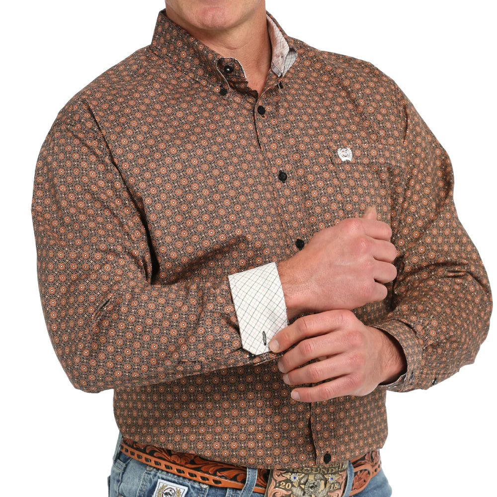 Cinch Men's Medallion L/S Western Shirt