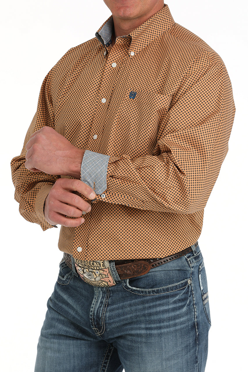 Cinch Men's Geometric Print L/S Western Shirt