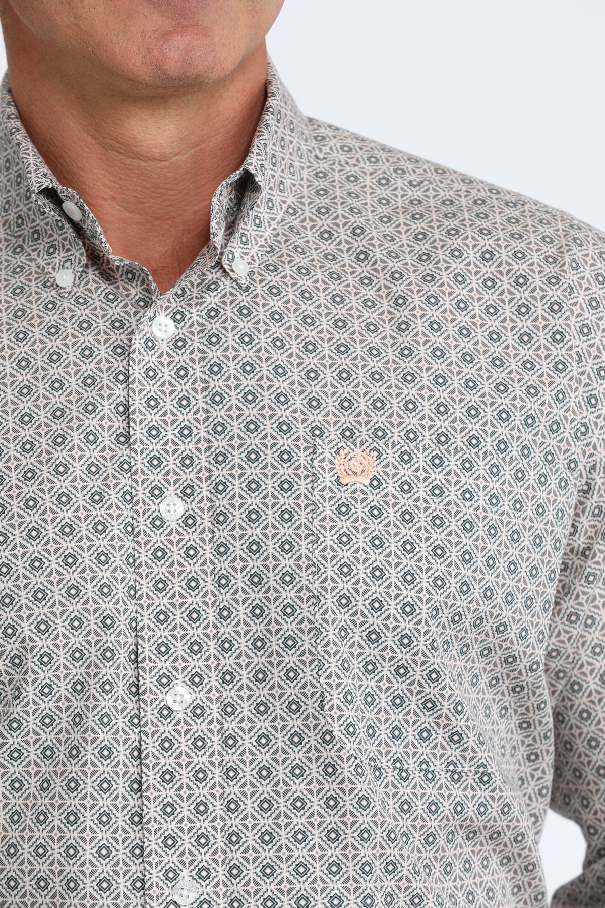 Cinch Men's Classic Fit Long Sleeve Western Shirt
