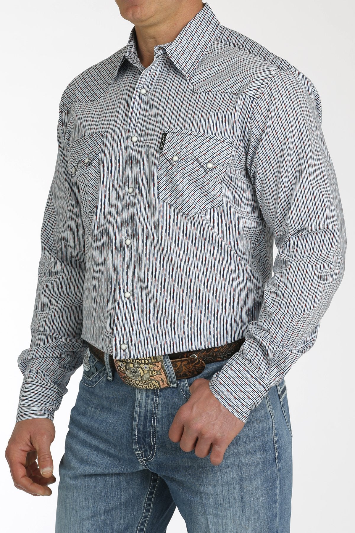Cinch Men's Modern Fit L/S Western Shirt