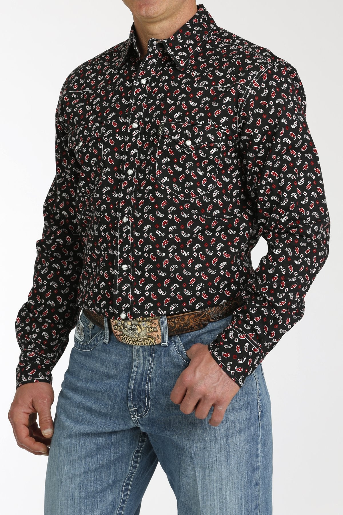 Cinch Men's Modern Fit L/S Western Shirt