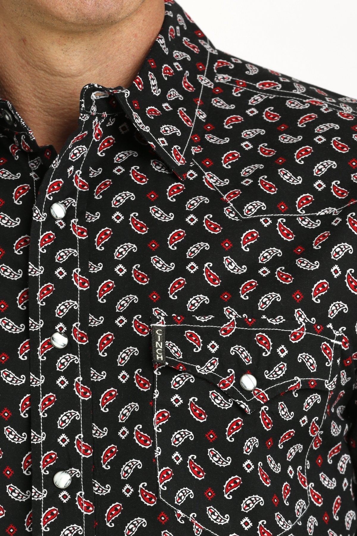 Cinch Men's Modern Fit L/S Western Shirt